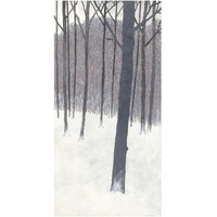 Winters End Crop -Paper Art-32"x62"