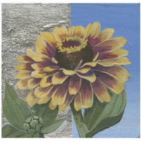 Zinnia Spice -Paper Art-42"x42"