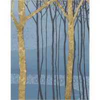 Katonah Gold Crop -Paper Art-30"x37"