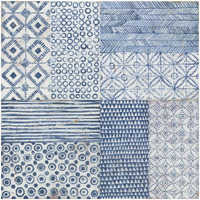 Maki Tile XV -Paper Art-32"x32"