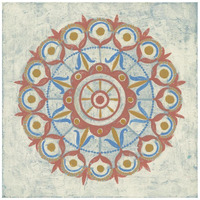 Lakai Circle V Taupe -Paper Art-20"x20"