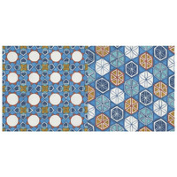 Hex Tiles -Paper Art-26"x14"