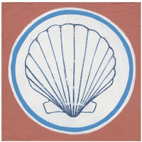 Summer Shells II -Paper Art-20"x20"