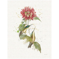 Colorful Hummingbirds I -Paper Art-20"x26"