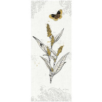 Harvest Fields VII -Paper Art-14"x32"