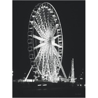 Roue de Paris -Paper Art-14"x18"