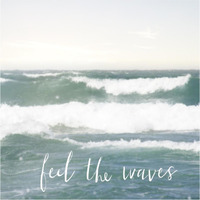 Feel the Waves -Paper Art-38"x38"