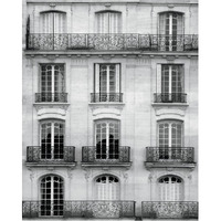 Across the Street I -Paper Art-30"x37"