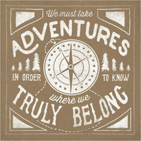 The Great Outdoors X -Paper Art-38"x38"