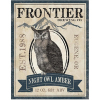 Frontier Brewing III -Paper Art-24"x30"