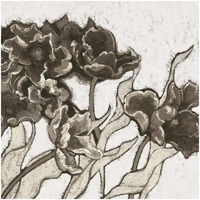 Ruffled Tulips Neutral -Paper Art-32"x32"