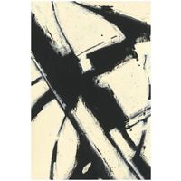 Expression Abstract I -Paper Art-34"x50"
