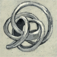 Wabi Sabi II -Paper Art-38"x38"
