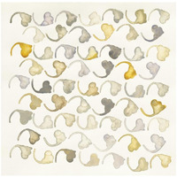 Pewter and Brass Pattern -Paper Art-26"x26"