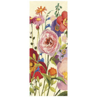 Couleur Printemps II Panel I -Paper Art-18"x42"