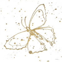 Golden Wings II -Paper Art-32"x32"