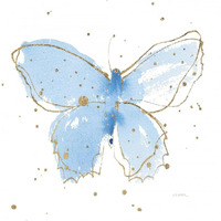 Gilded Butterflies III -Paper Art-20"x20"