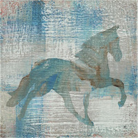 Cheval II -Paper Art-38"x38"