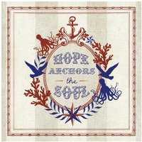 Nautical Wisdom II -Paper Art-20"x20"