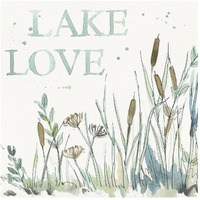 Lakehouse VI -Paper Art-42"x42"