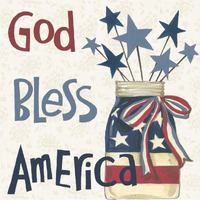 American Country II -Paper Art-38"x38"