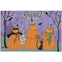 Happy Haunting I -Paper Art-20"x14"