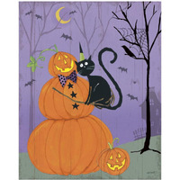 Happy Haunting IV -Paper Art-24"x30"