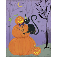 Happy Haunting IV -Paper Art-30"x37"