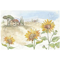 Tuscan Elegance IV -Paper Art-20"x14"