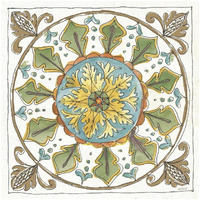 Tuscan Elegance VII -Paper Art-26"x26"
