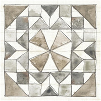 Farm Memories XII -Paper Art-32"x32"