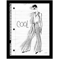 Doodle Cool -Paper Art-22"x26"