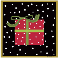 The Night Before Christmas V -Paper Art-26"x26"
