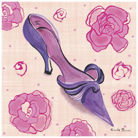 Love Shoes IV -Paper Art-26"x26"