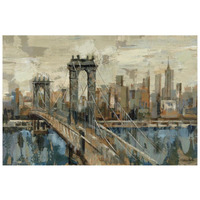 New York View -Paper Art-20"x14"