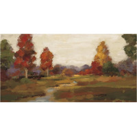 Fall Creek -Paper Art-38"x20"