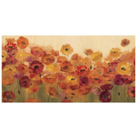 Summer Poppies -Paper Art-26"x14"