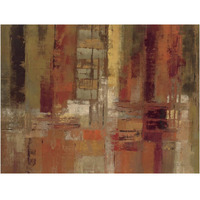 Sunset Street Crop -Paper Art-18"x14"