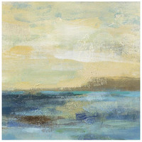Sunset Beach II -Paper Art-26"x26"