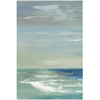 Early Morning Waves I Panel I -Paper Art-22"x32"