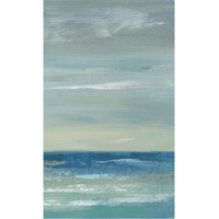Early Morning Waves I Panel II -Paper Art-23.6"x38"