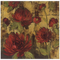 Majestic Dahlias I -Paper Art-20"x20"