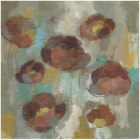 Marsala Blooms II -Paper Art-32"x32"
