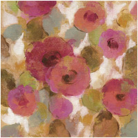 Glorious Pink Floral II -Paper Art-32"x32"