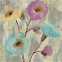 Fog and Flowers II -Paper Art-32"x32"