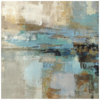 Morning Fjord Square I -Paper Art-20"x20"