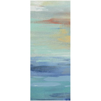 Sunset Beach Panel I -Paper Art-14"x32"