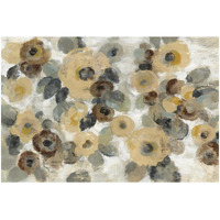 Neutral Floral Beige I -Paper Art-32"x22"