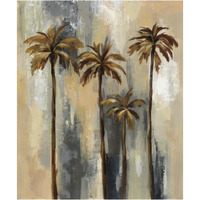 Palm Trees II -Paper Art-15.44"x18"