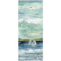Calm Lake Panel II -Paper Art-22"x52"